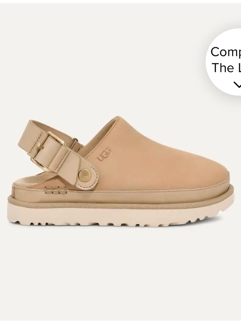 NWOB UGG Goldenstar Villa Clog Mustard Seed